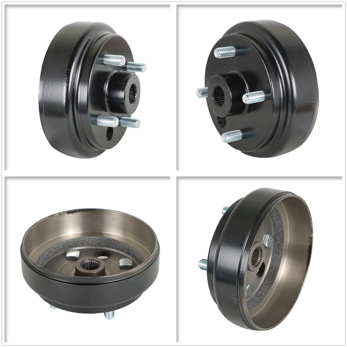 Waltyotur brake hub drum compatible with 41843-94 for EZGO RXV gas carts