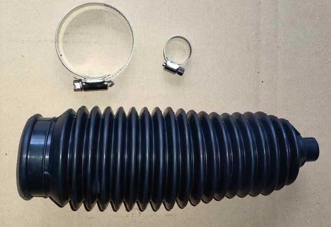 Wantone Racing rubber boot for 70961-G01 protects EZGO TXT front steering from debris.