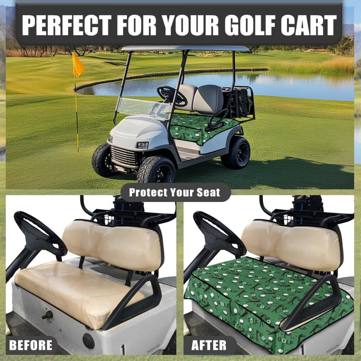 Wanyint all-season seat cover keeps seats cool in summer and warm in winter.