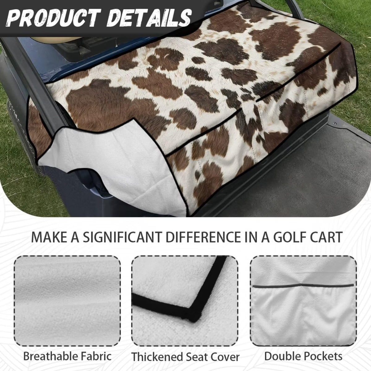 Wanyint all-season cover keeps seats cool in heat and clean in dirt.