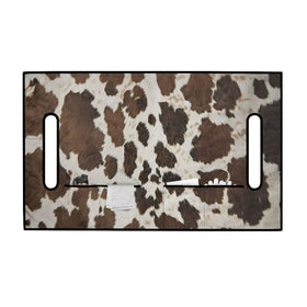 Wanyint cow skin print fabric offers stylish seat protection.