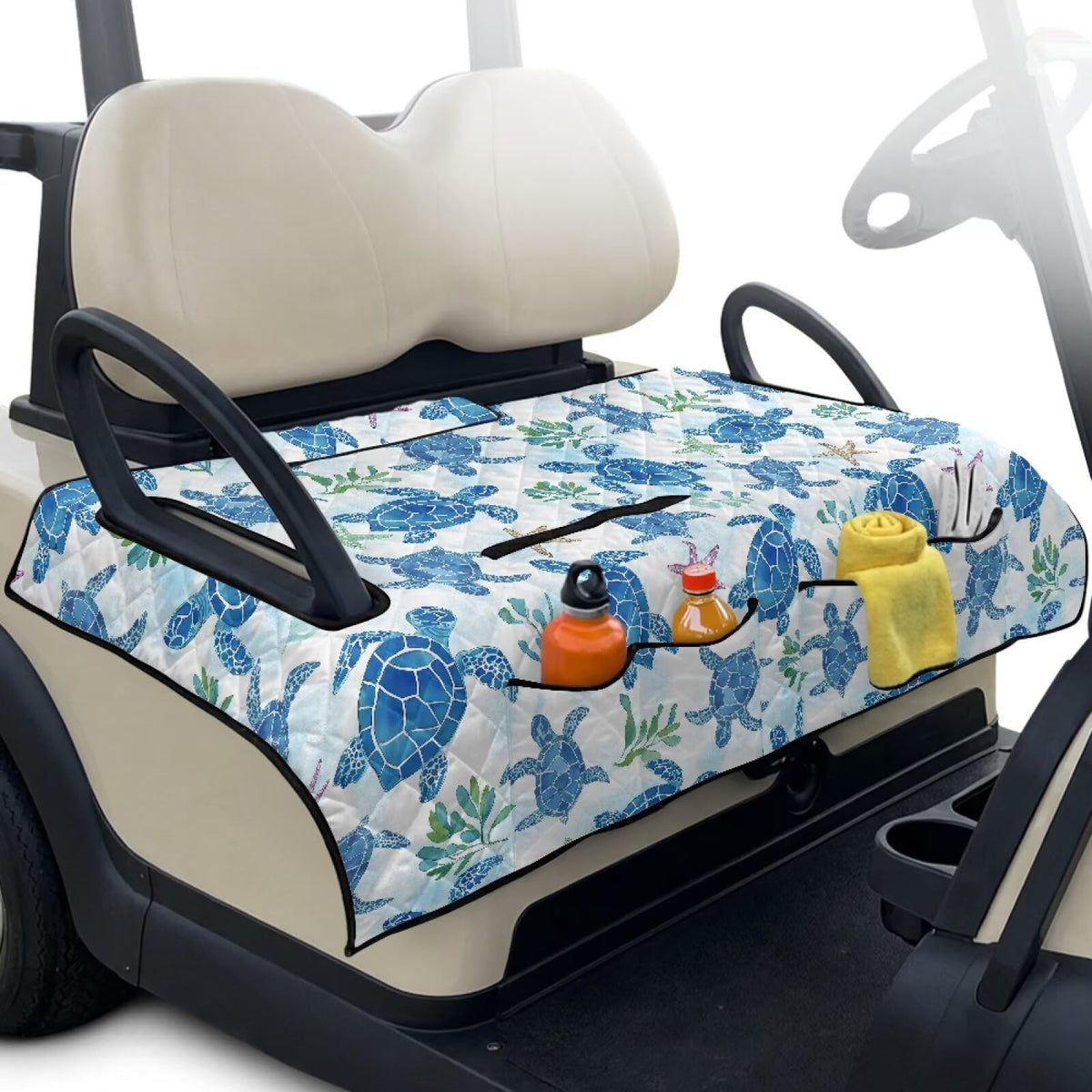 Quilted padding adds cushioned comfort on long rounds with Wanyint.