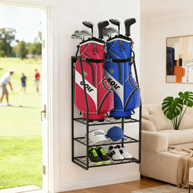 Wanyshapy vertical design frees floor space in garage or shed