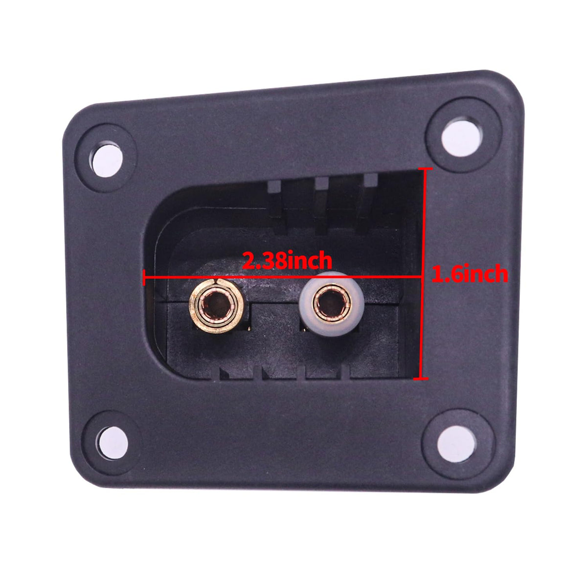 WAOUKS EZ-GO TXT receptacle harness ready for battery charging