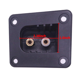 WAOUKS EZ-GO TXT receptacle harness ready for battery charging
