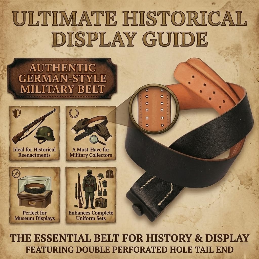 WarReplica belt size 120cm 44inch for accurate fit.