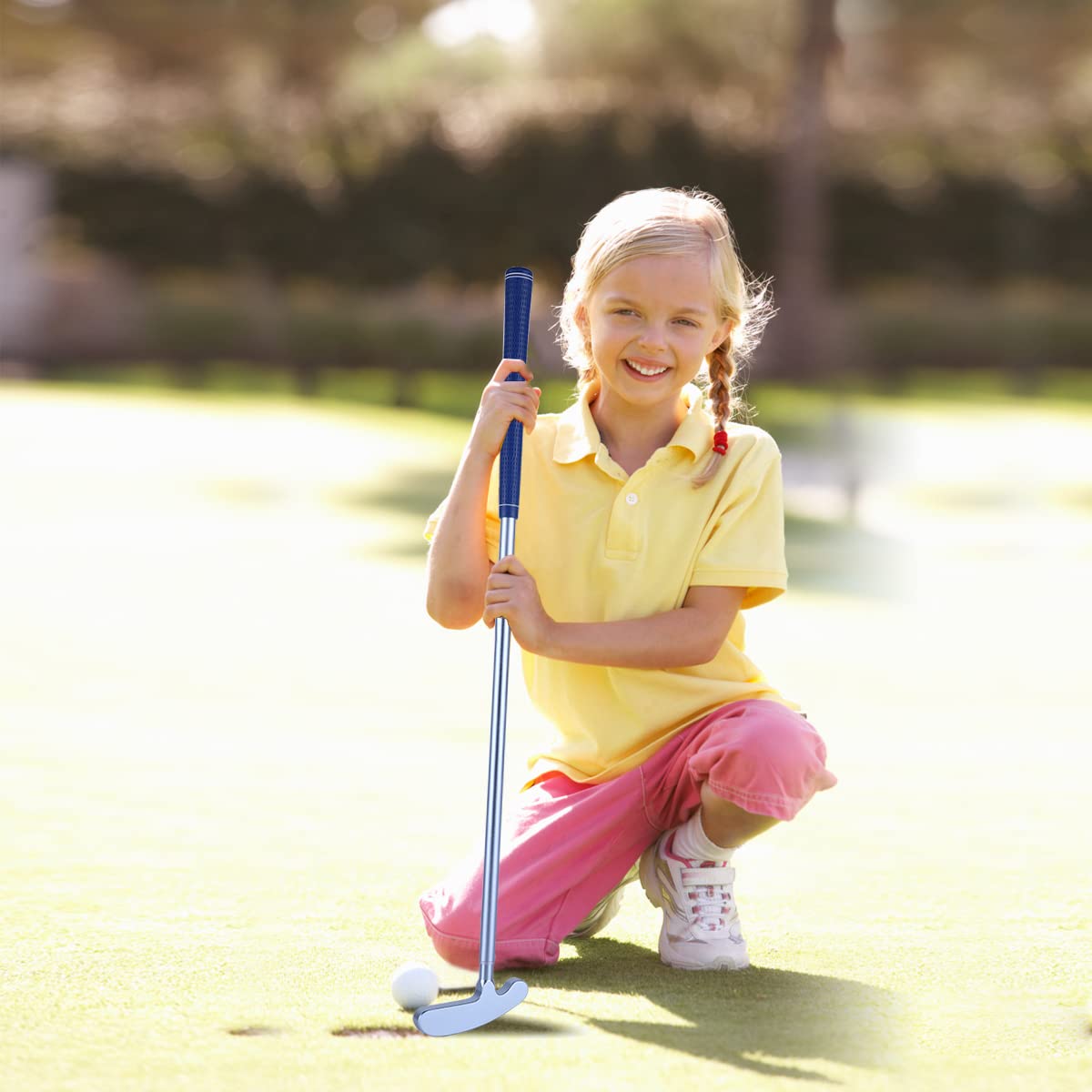 Wassteel 26.7-inch putter length suited for young players.