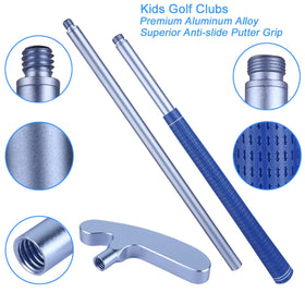 Wassteel non-slip rubber grip enhances control during practice.