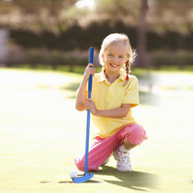 Wassteel non-slip grip enhances control during indoor or outdoor practice.
