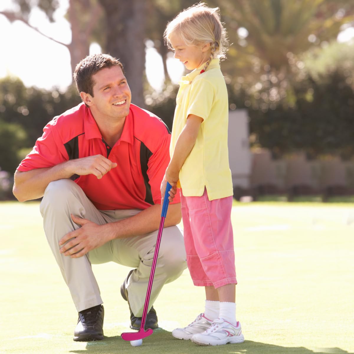 Wassteel Non-Slip Rubber Grip secure hold during indoor and outdoor practice