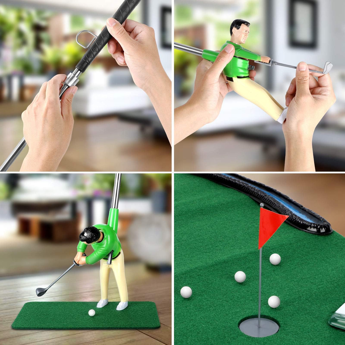 Wassteel swing control lever in play set enhances precise swings for kids