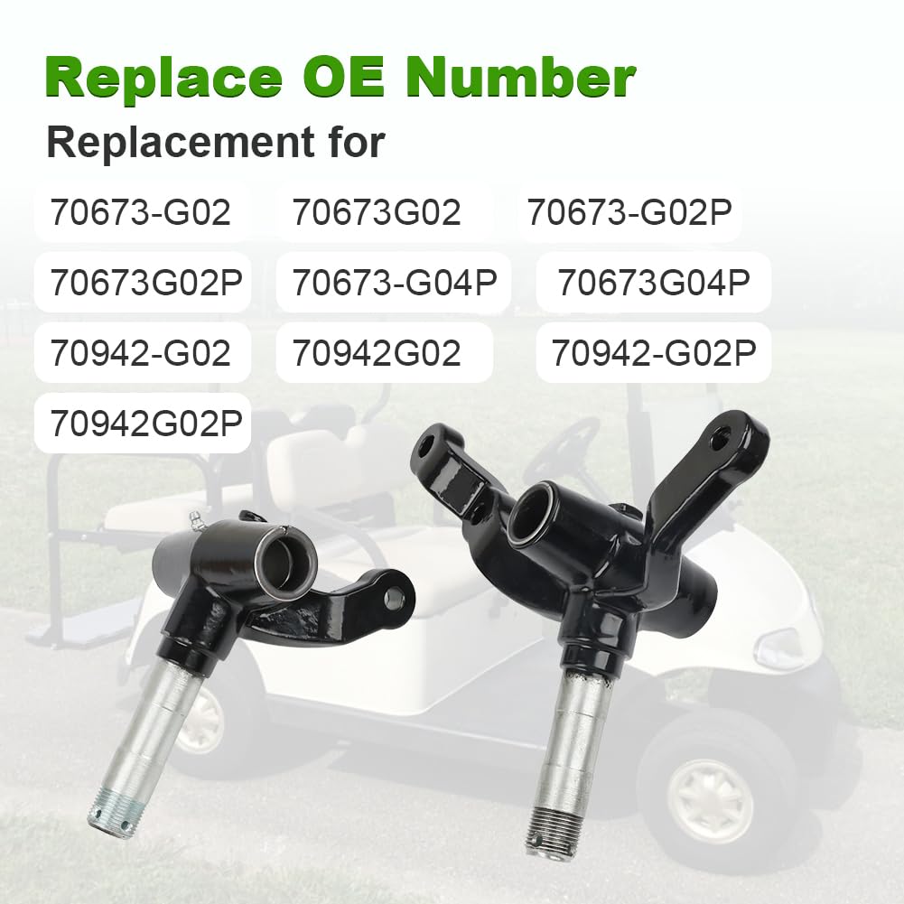 WaterWich golf cart right spindle assembly shown for EZGO replacement