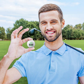 Watinc funny ball designs with witty golf phrases