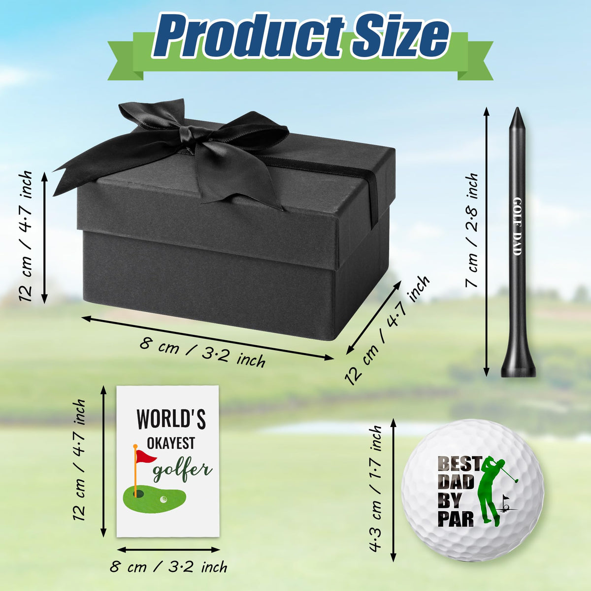 Watinc hardwood tees for durable, easy-to-insert shots