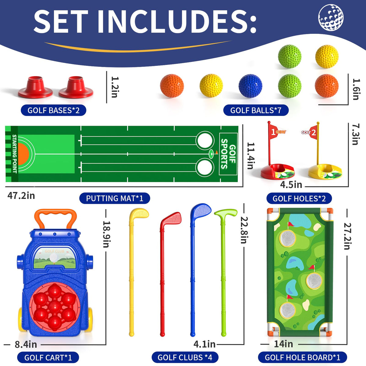 WATUDOU golf board: versatile play surface for creative games