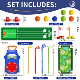 WATUDOU golf board: versatile play surface for creative games