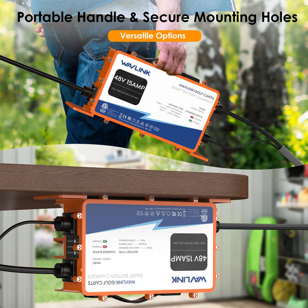 WAVLINK GS950C aluminum-case conveys durable, impact-resistant housing