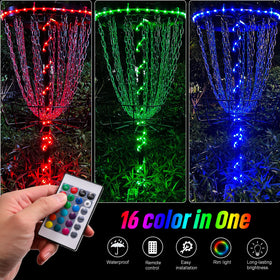 Waybelive remote control lets you change color and mode from up to 16 feet away.