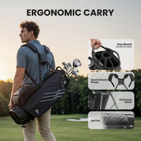 WAYTULES 6-pocket storage includes insulated cooler pocket for drinks.