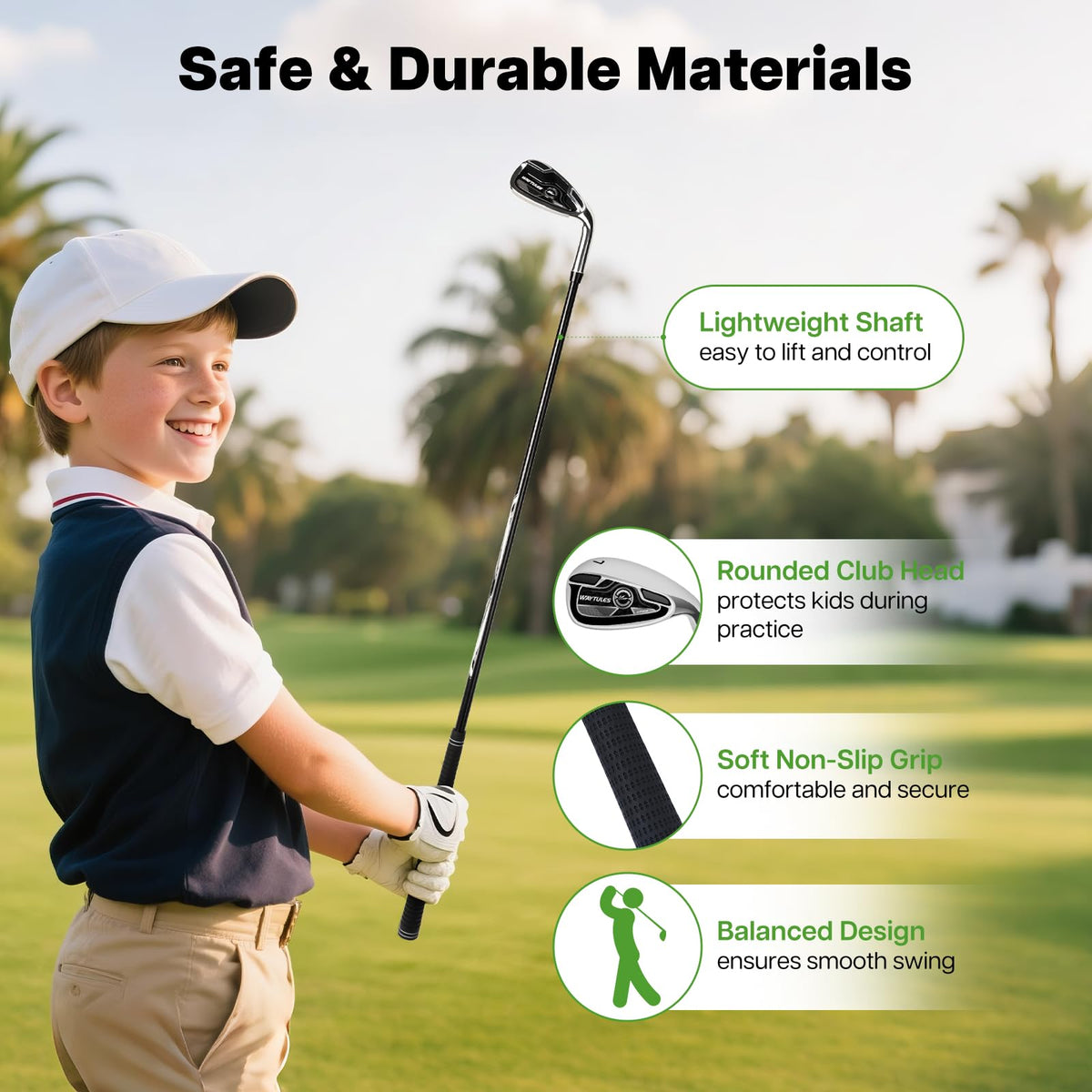 WAYTULES irons 7 for smooth contact and control