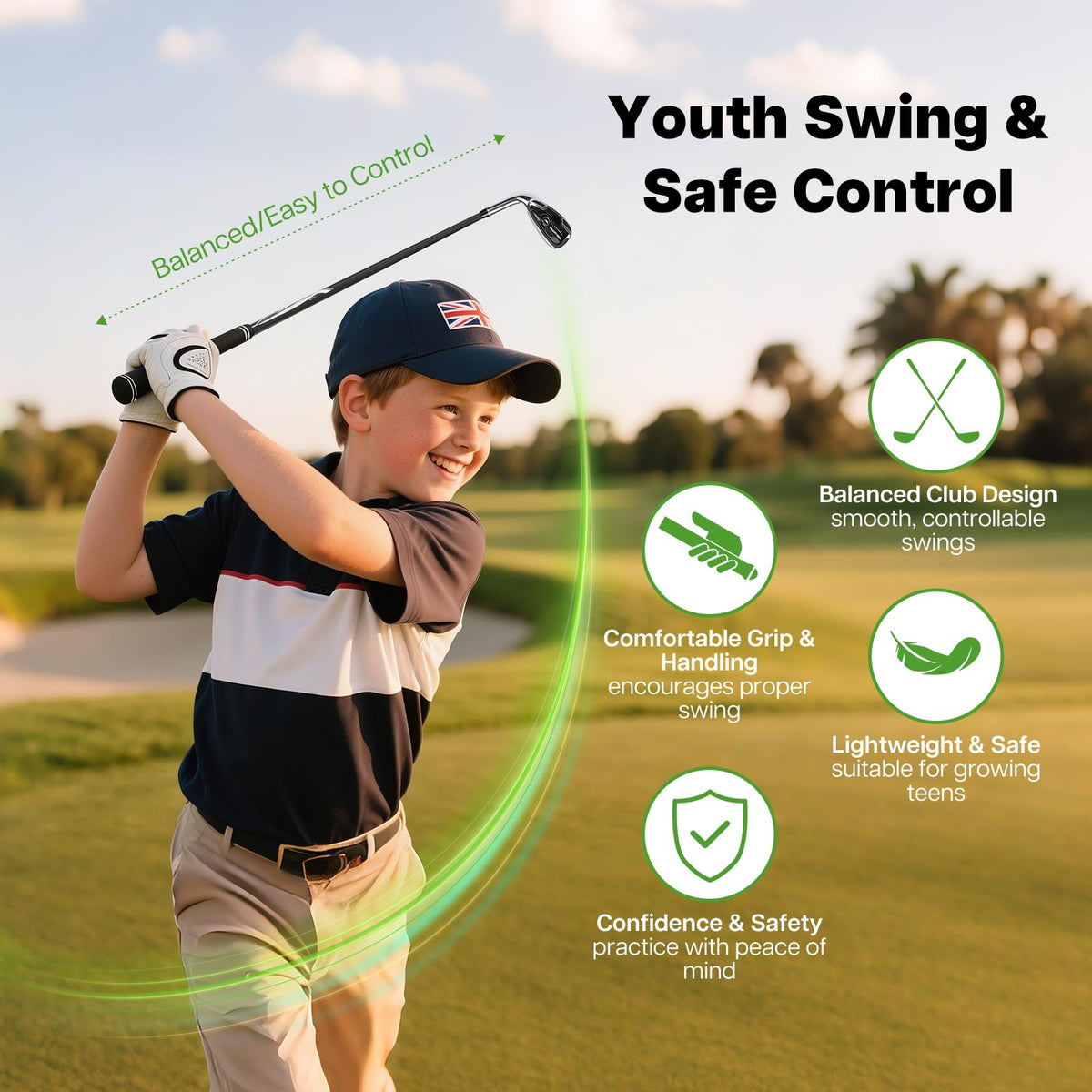 WAYTULES putter for improved greenside feel and precision
