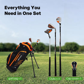 WAYTULES stand bag with 5-way divider and shoulder strap for kids
