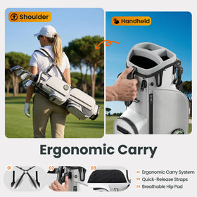 WAYTULES silver-gray finish pairs with outfits and travel-ready portability.