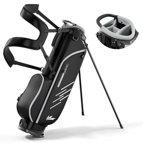 WAYTULES lightweight 4-way stand bag showing compact carry design for easy practice sessions