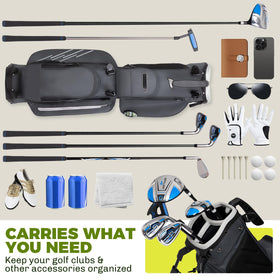 WAYTULES multiple pockets store balls, gloves, and essentials within reach