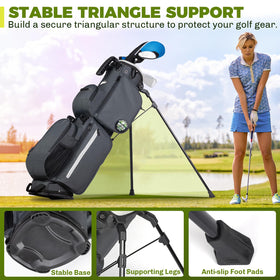 WAYTULES stable auto stand and padded dual straps for comfortable carrying