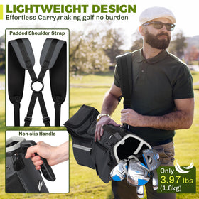 WAYTULES top handle facilitates quick grab and go between shots
