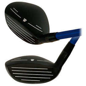 Wazaki WL-IIs hybrid iron with speed face shows sleek finish and potential distance.