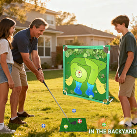 Wazoci 67 Golf Yard Chip Game Set suitable for indoor practice