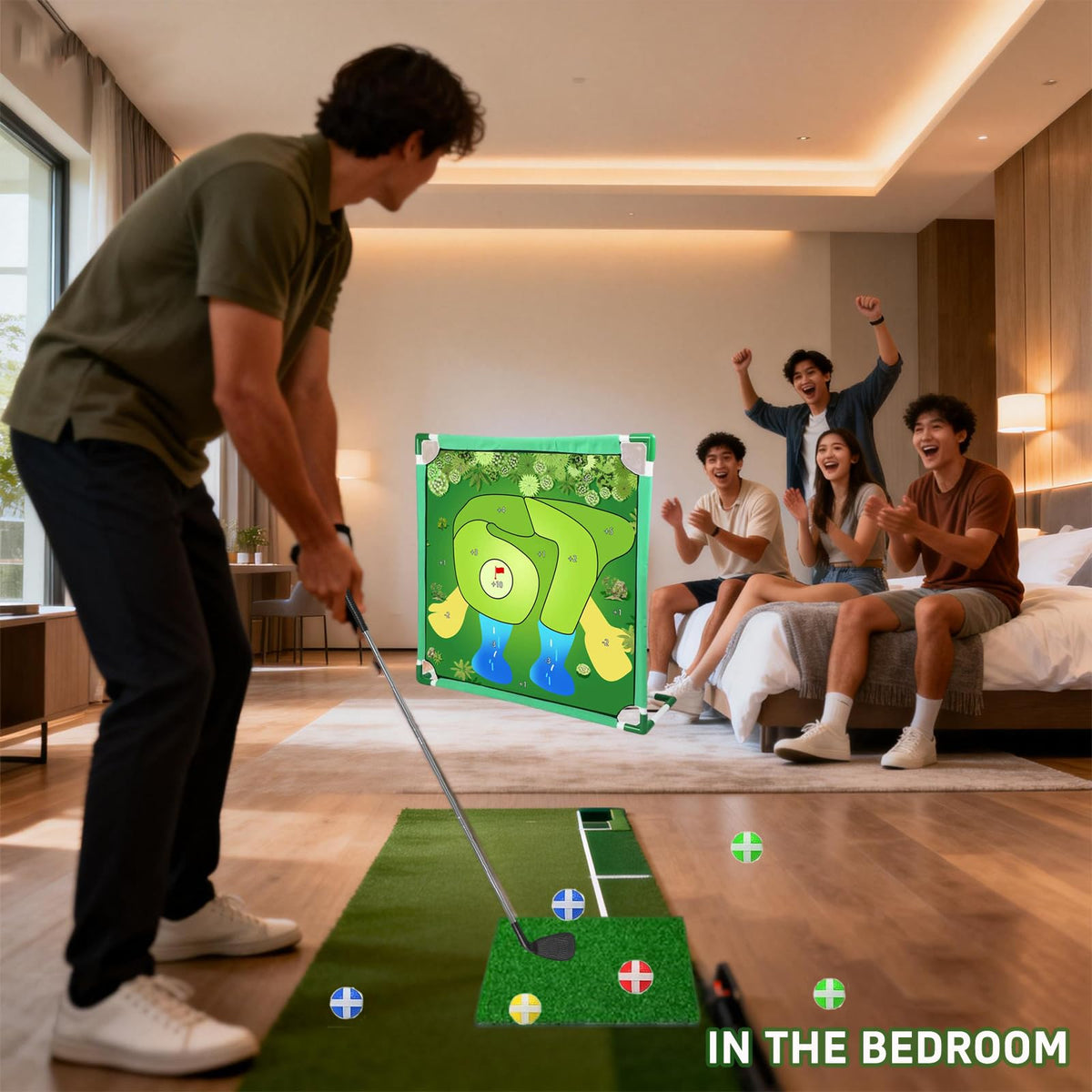 Wazoci 67 Golf Yard Chip Game Set fosters social gaming among players