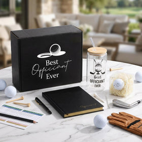 Wearage golf tee with logo for golf minded officiants
