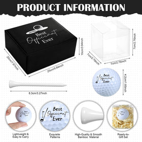 Wearage themed golf ball for officiants who love golf