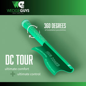 Wedge Guys DC Tour grips illustrate all-weather comfort and control