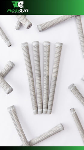 Wedge Guys DC Tour Grips mounted on a variety of clubs.