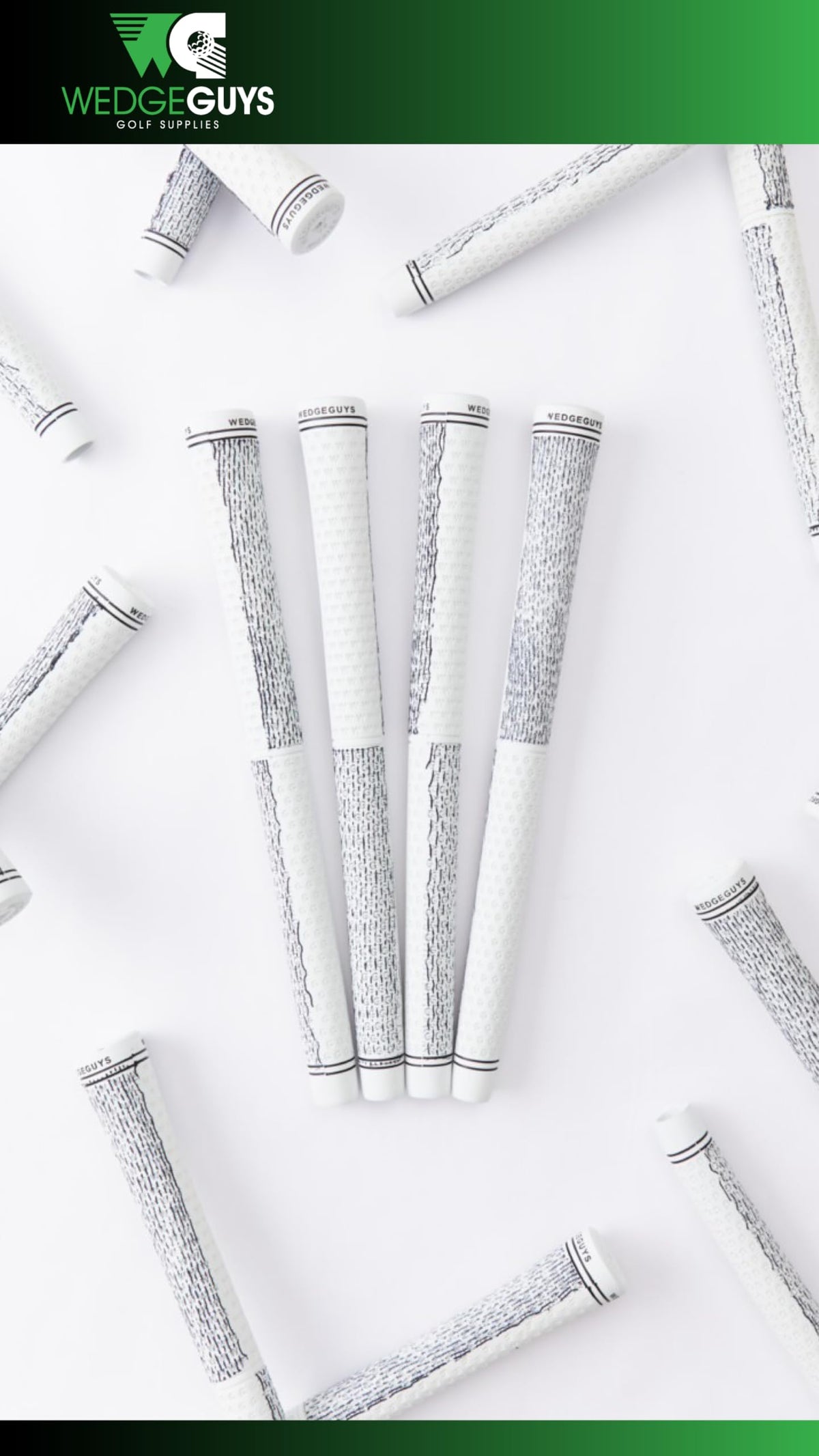 Wedge Guys DC Tour Grips installed on drivers and wedges for improved feel