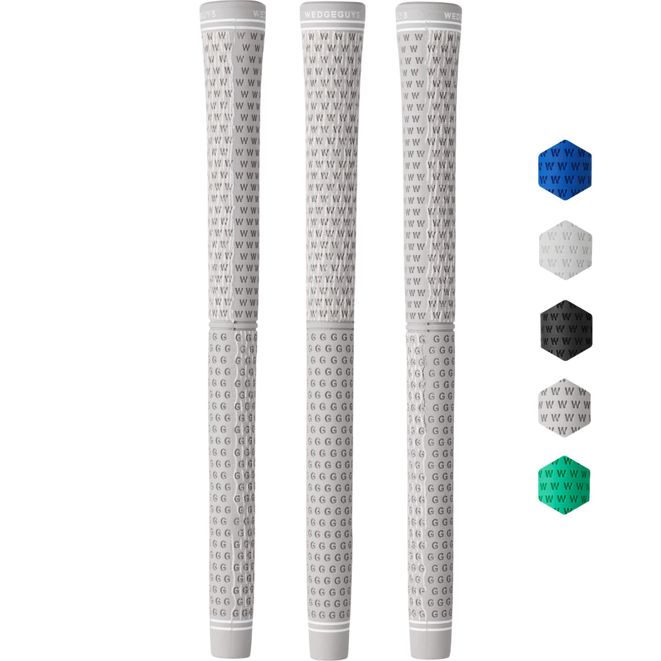 Wedge Guys DC Tour Grips four zones offer customizable feel and control.