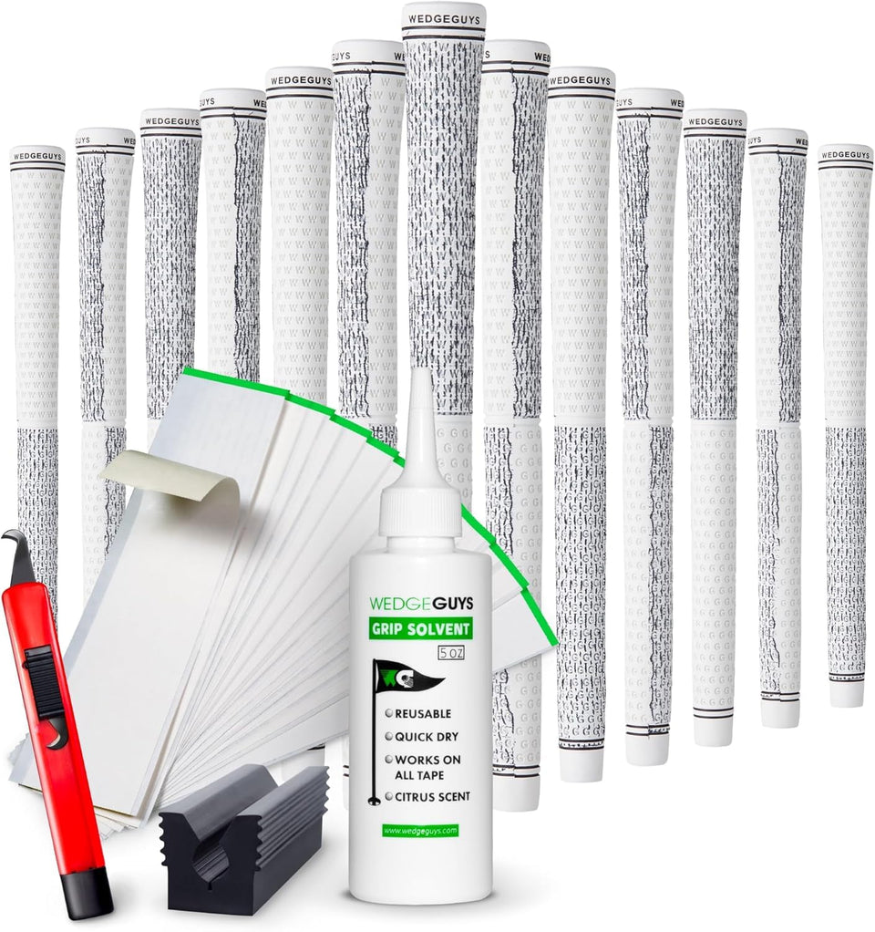 Wedge Guys DC Tour Grips Kit close-up four-zone texture for comfortable grip