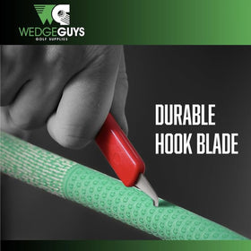 Wedge Guys Helix Wrap grip close-up highlighting soft comfort