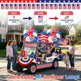WEIDLUDOR crepe paper streamers wrapping roof supports with flair