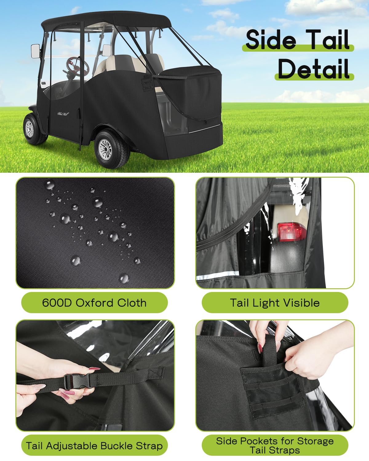 WEIMELL rear vent window aiding airflow and loading