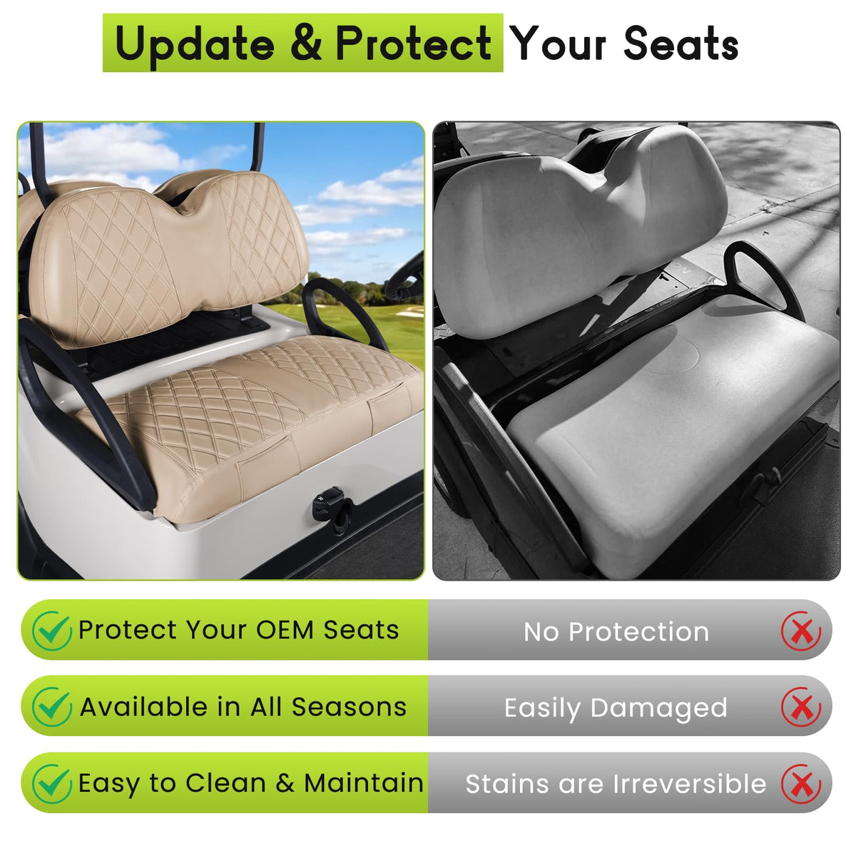 WEIMELL Tempo rear seat cover provides full coverage and protection