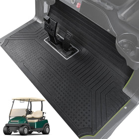 WEIMELL Club Car Precedent floor mat front view with non-slip grip