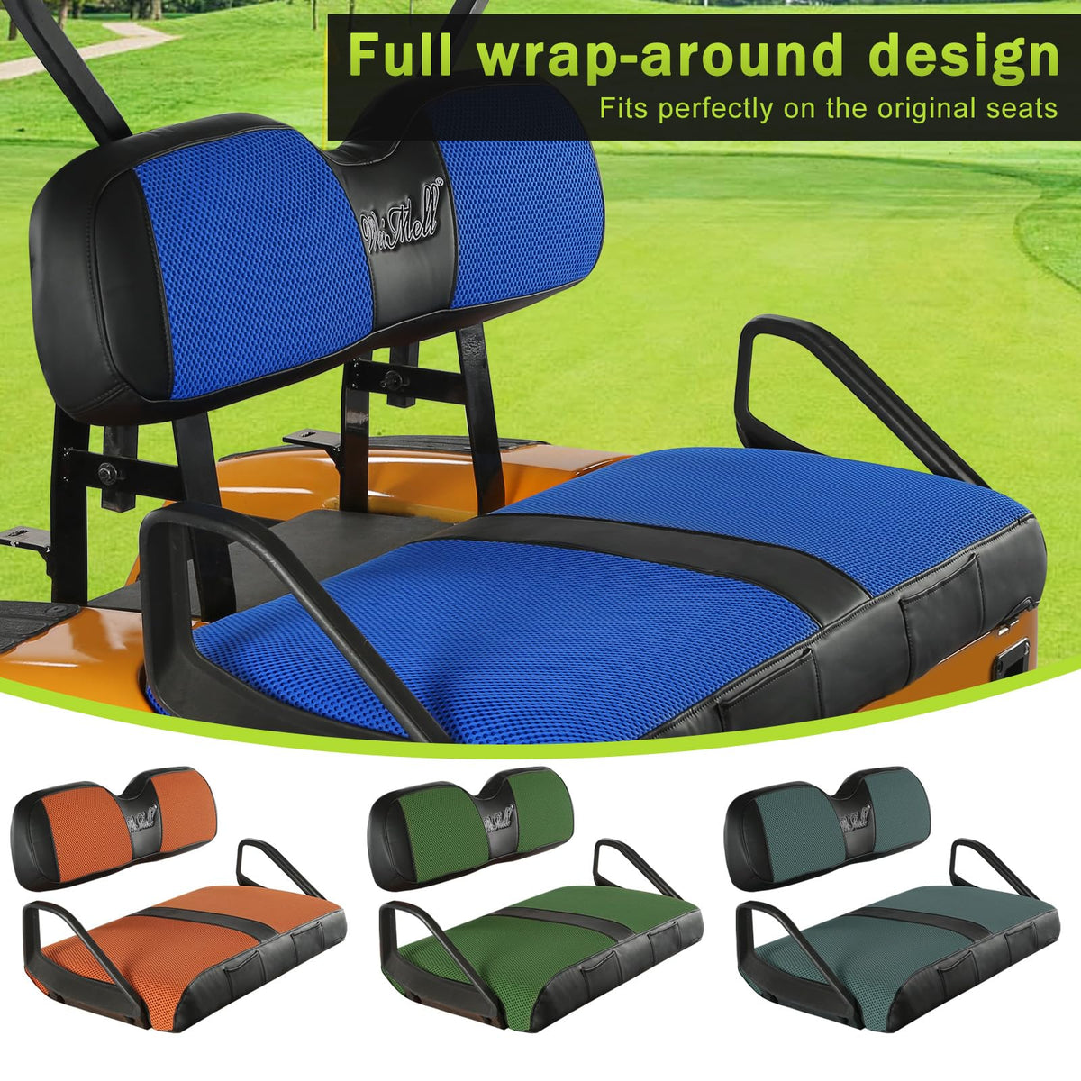 Weimell durable seat cover protects cushions from sun, dirt, and scratches.