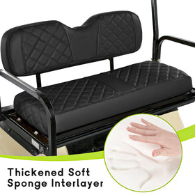 WEIMELL easy install no-tools-needed for quick makeover of cart seats