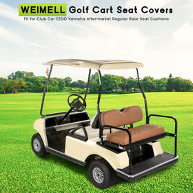WEIMELL easy-install rear seat cover with adjustable straps
