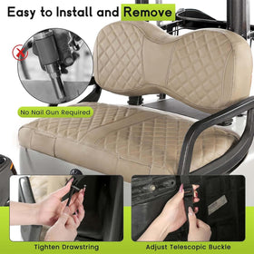 WEIMELL easy installation using straps and buckles, no tools needed